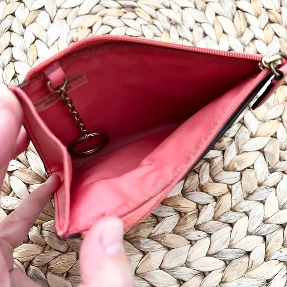 COACH keychain zipper card wallet - Picture 5 of 7